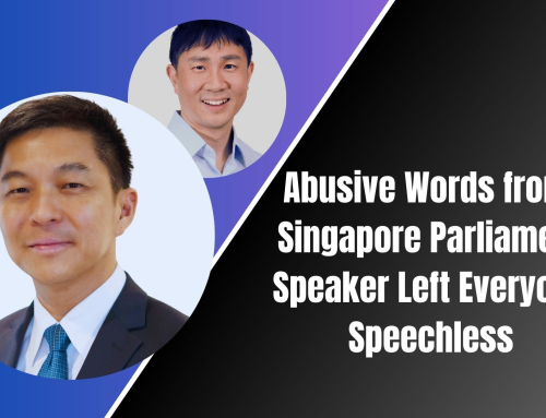 Abusive Words from Singapore Parliament Speaker Left Everyone Speechless